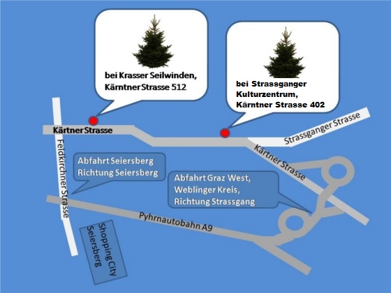 Anfahrtsplan Verkaufsst&auml;nde