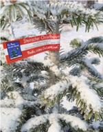 Baum mit Banderole